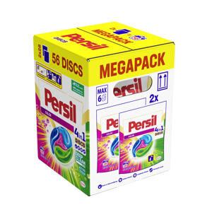 Persil 4-in-1 Discs Color wascapsules – 2 x 28 wasbeurten – voordeelverpakking – 56 wasbeurten