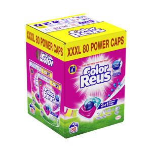Color Reus 3+1 Power Caps – 2 x 40 wasbeurten – voordeelverpakking – 80 wasbeurten
