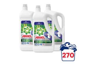 Ariel Regular & Vloeibaar wasmiddel  – 270 wasbeurten