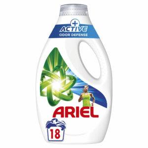 Ariel Actieve geurbestrijding & Vloeibaar wasmiddel  – 18 wasbeurten