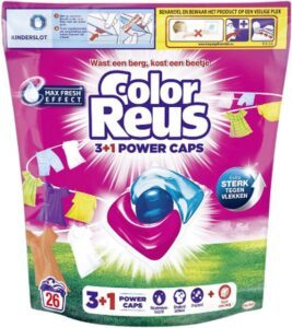 Color Reus  wascapsules gekleurde was – 26 wasbeurten