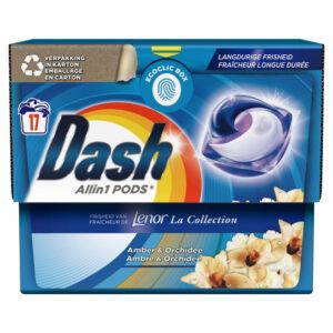 Dash  wascapsules gekleurde was – 17 wasbeurten