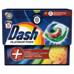 Dash  wascapsules gekleurde was – 14 wasbeurten