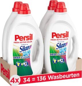 Persil Freshness by Silan & Deep Clean & Vloeibaar wasmiddel  – 136 wasbeurten