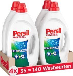 Persil Vloeibaar & Gel Universal wasmiddel witte was – 140 wasbeurten