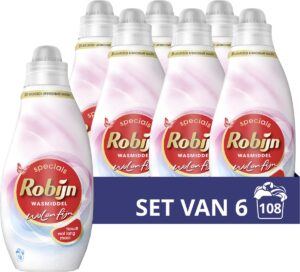 Robijn Wol & Fijn Wol & Fijn & Vloeibaar wasmiddel  – 108 wasbeurten