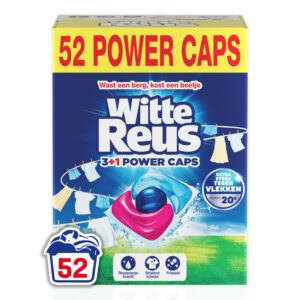 Witte Reus  wascapsules witte was – 52 wasbeurten