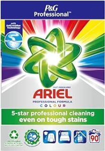 Ariel Professional waspoeder gekleurde was – 90 wasbeurten