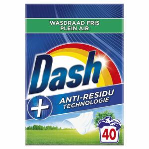 Dash  waspoeder  – 40 wasbeurten