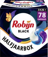 Robijn Black Velvet  wascapsules zwarte was – 78 wasbeurten