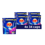 Sun All in 1  vaatwastabletten  – 136 wasbeurten