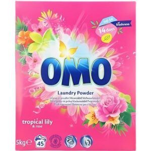 Omo  waspoeder gekleurde was – 45 wasbeurten