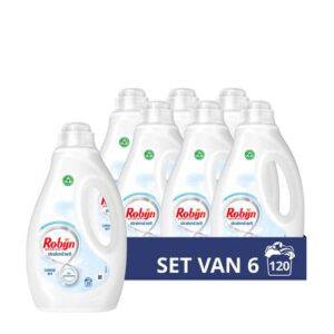 Robijn Stralend Wit Vloeibaar wasmiddel witte was – 120 wasbeurten