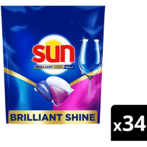Sun All in 1  vaatwastabletten  – 34 wasbeurten