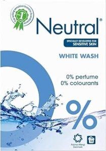 Neutral Parfumvrij waspoeder witte was – 72 wasbeurten