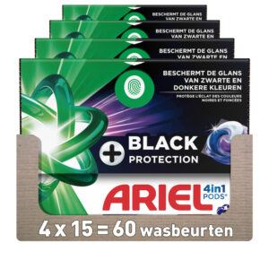 Ariel Revita Black & Revitablack wascapsules zwarte was – 60 wasbeurten