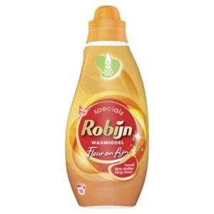 Robijn Fleur & Fijn Fleur & Fijn & Vloeibaar wasmiddel  – 18 wasbeurten