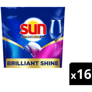 Sun All in 1  vaatwastabletten  – 16 wasbeurten