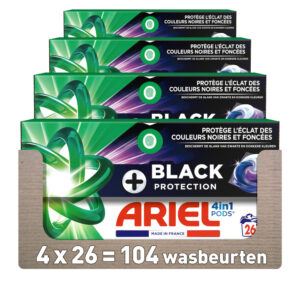 Ariel  wascapsules zwarte was – 104 wasbeurten