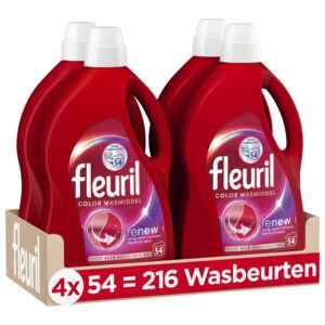 Fleuril Renew Color wasmiddel gekleurde was – 216 wasbeurten