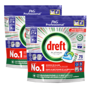 Dreft Regular vaatwastabletten  – 150 wasbeurten