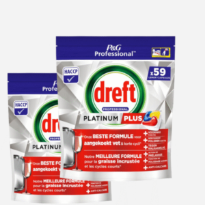 Dreft Lemon & Plus vaatwastabletten  – 118 wasbeurten