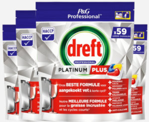 Dreft Lemon & Plus vaatwastabletten  – 236 wasbeurten