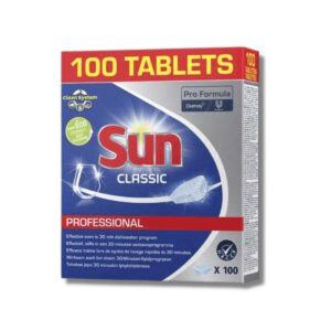 Sun Classic Professional vaatwastabletten  – 100 wasbeurten