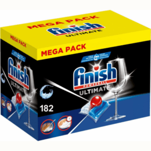 Finish Regular vaatwastabletten  – 182 wasbeurten