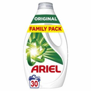 Ariel Originial & Vloeibaar wasmiddel  – 30 wasbeurten