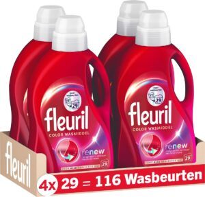 Fleuril Renew Color wasmiddel gekleurde was – 116 wasbeurten