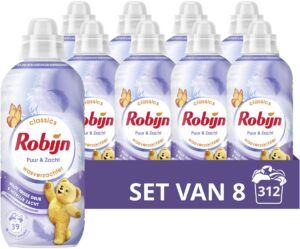 Robijn Puur & Zacht  wasverzachter  – 312 wasbeurten