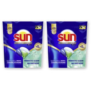 Sun  vaatwastabletten  – 2 wasbeurten