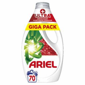 Ariel Vloeibaar & Ultra wasmiddel  – 70 wasbeurten