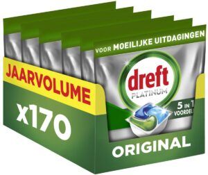 Dreft Originial vaatwastabletten  – 170 wasbeurten
