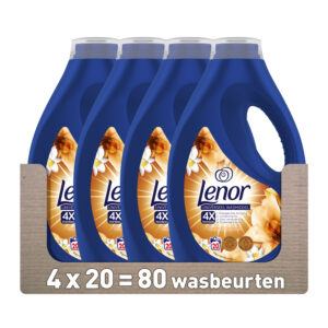 Lenor Gouden Orchidee & Vloeibaar wasmiddel  – 80 wasbeurten