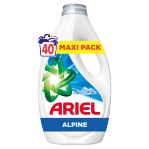 Ariel Alpine & Vloeibaar wasmiddel  – 40 wasbeurten