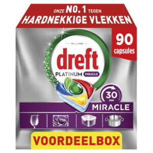Dreft  vaatwastabletten  – 90 wasbeurten