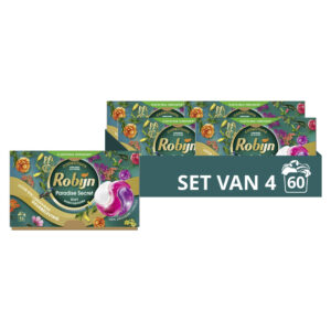 Robijn Paradise Secret  wascapsules gekleurde was – 60 wasbeurten