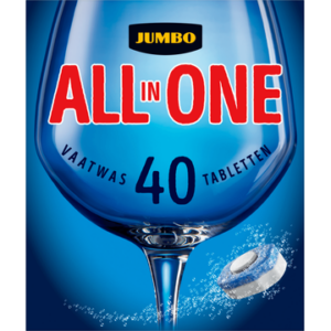 Jumbo  vaatwastabletten  – 40 wasbeurten