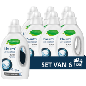 Neutral Vloeibaar wasmiddel zwarte was – 120 wasbeurten