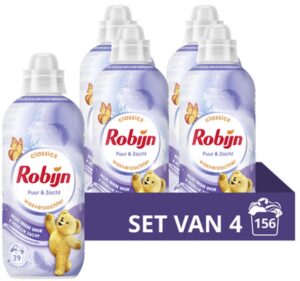 Robijn Puur & Zacht  wasverzachter  – 156 wasbeurten