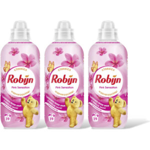 Robijn Pink Sensation  wasverzachter  – 3 wasbeurten