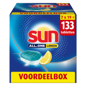 Sun All in 1  vaatwastabletten  – 7 wasbeurten