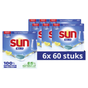 Sun  vaatwastabletten  – 360 wasbeurten
