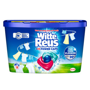 Witte Reus  wascapsules witte was – 14 wasbeurten