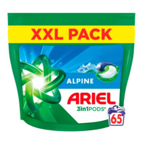 Ariel Alpine wascapsules  – 65 wasbeurten