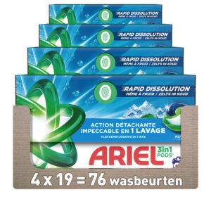 Ariel Alpine wascapsules  – 76 wasbeurten