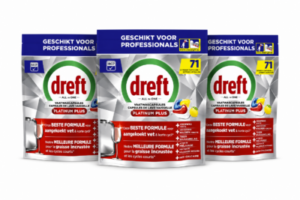 Dreft Lemon & Plus vaatwastabletten  – 213 wasbeurten