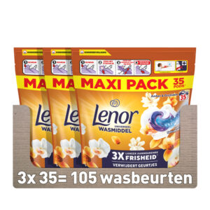 Lenor Pods  wascapsules gekleurde was – 105 wasbeurten